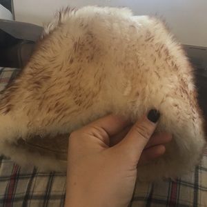 VINTAGE Italian Sheep skin/fur hat